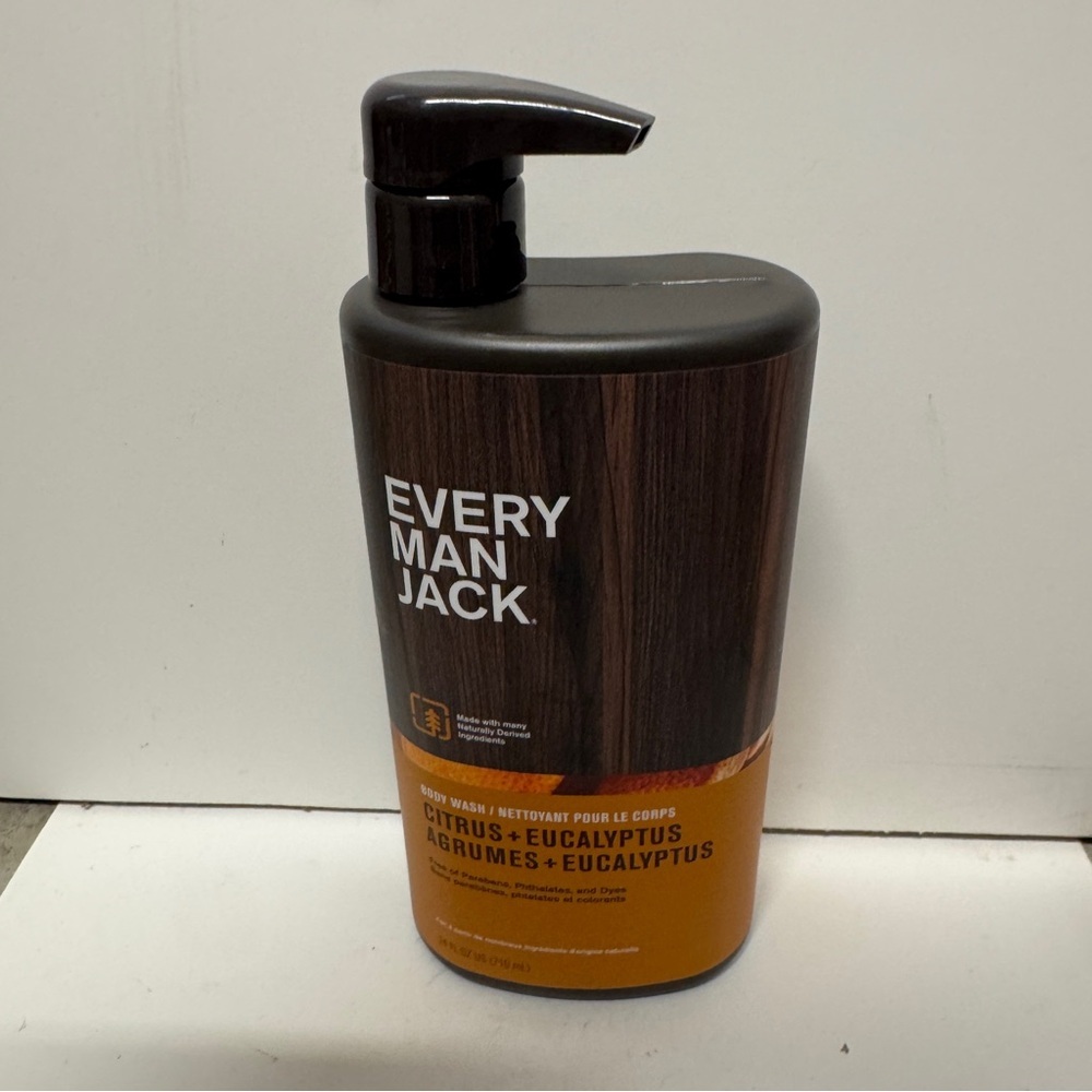Every Man Jack Citrus Eucalyptus Body Wash 24 OZ